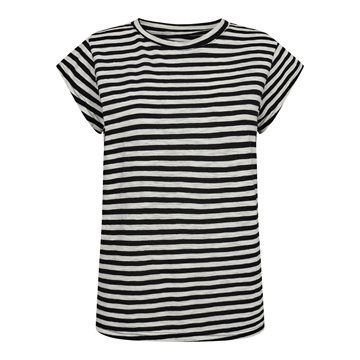 Liberté - Ulla Stripe T-shirt - Black White